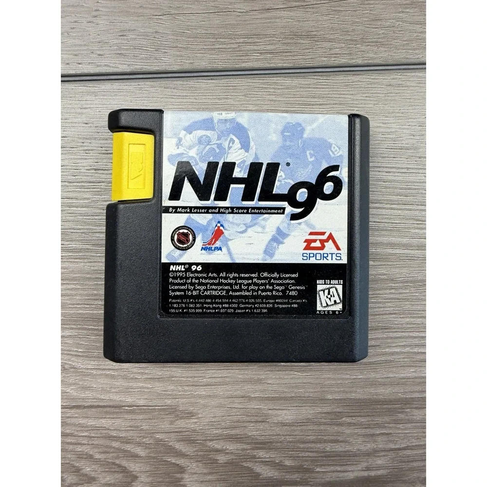 NHL 96 (Sega Genesis, 1995) With Original Box No Manual